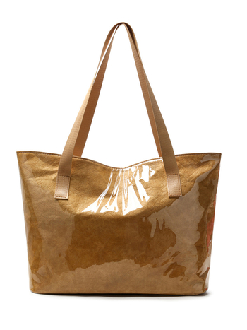 Tote torba u urbanom minimalističkom stilu, visoko kvalitetan materijal, vodoravni kvadratni oblik, zatvarač, poliester materijala