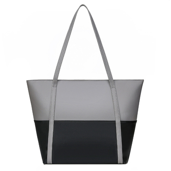 PU materijal tote torba, poslovni stil putovanja, vodoravni kvadratni oblik, zatvaranje zatvaračem, s jednom naramenicom