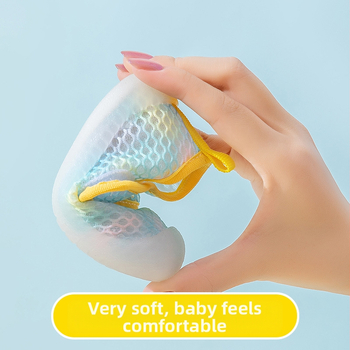 Παπούτσια για βρέφη και νήπια με διχτυωτή άνω, αναπνέοντα, κλείσιμο Velcro, χαμηλό πάνω μέρος, για 12–36 μήνες