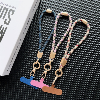 Ланярд за мобилен телефон, Cool Caterpillar, унисекс, полиестерно въже с метална катарама, тъкан дизайн