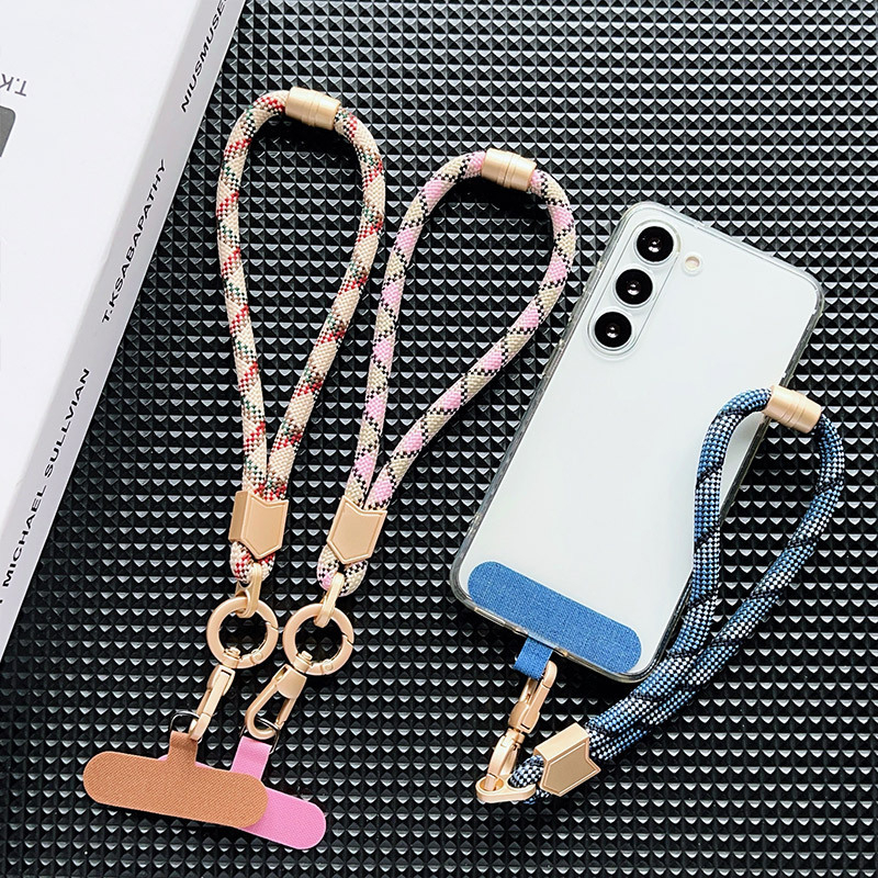 Lančić za mobitel, Cool Caterpillar, unisex, poliester vrpca s metalnom kopčom, tkaninski dizajn