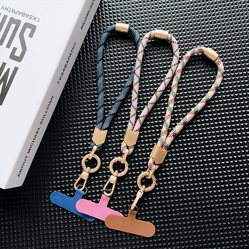 Lančić za mobitel, Cool Caterpillar, unisex, poliester vrpca s metalnom kopčom, tkaninski dizajn