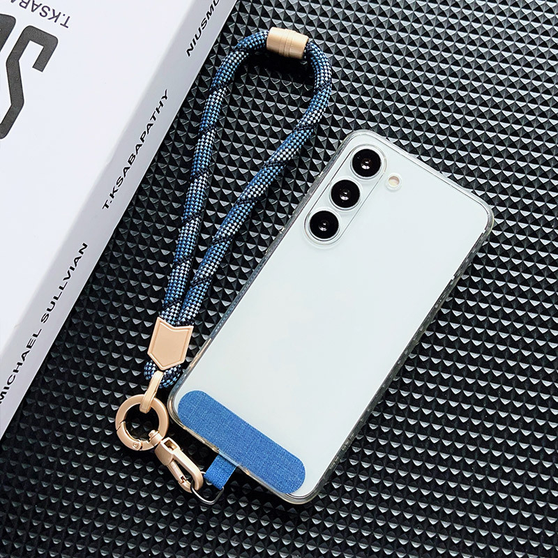 Lančić za mobitel, Cool Caterpillar, unisex, poliester vrpca s metalnom kopčom, tkaninski dizajn