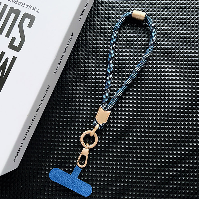 Lančić za mobitel, Cool Caterpillar, unisex, poliester vrpca s metalnom kopčom, tkaninski dizajn