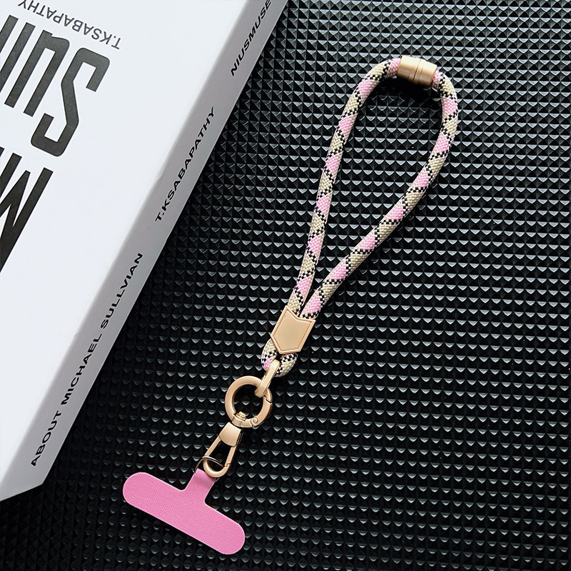 Lančić za mobitel, Cool Caterpillar, unisex, poliester vrpca s metalnom kopčom, tkaninski dizajn