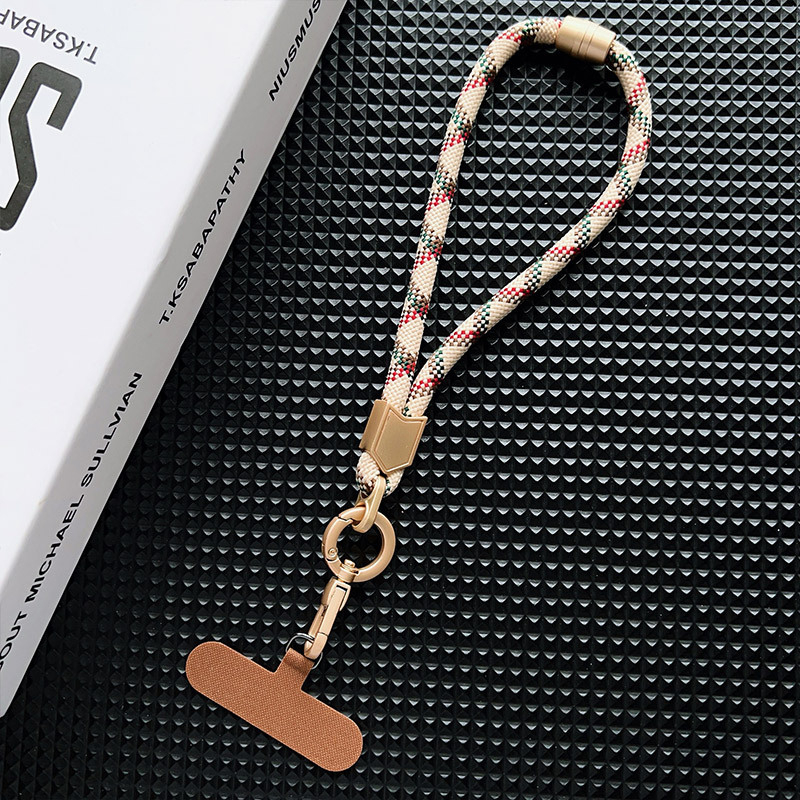 Lančić za mobitel, Cool Caterpillar, unisex, poliester vrpca s metalnom kopčom, tkaninski dizajn