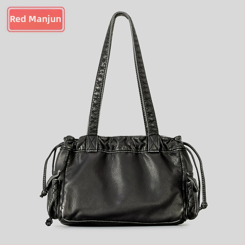 Подмишникова чанта PU, хоризонтална правоъгълна форма, лентово откриване, вътрешен джоб за телефон, с вътрешен слой