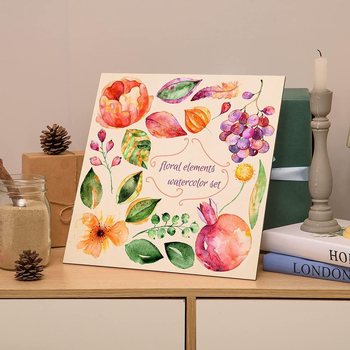 Ξύλινος πίνακας από boxwood, κομμένος με λέιζερ για DIY γκραφίτι και διακόσμηση σπιτιού, πάχος 2 mm, μοντέρνο μινιμαλιστικό στυλ