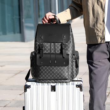 Σακίδιο για επιχειρηματικά ταξίδια με αδιάβροχο ύφασμα (20–35 L; συμβατό με φορητό 15 ιντσών; ιμάντες αερόσφυξης; ανθεκτικό στη φθορά)