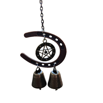 Retro metalni zvončić za vjetar s motivom potkove, kućna i vrtna dekoracija; Materijal: legura; Marka: lixing; Kategorija: zvončić za vjetar; Primjene: dom, vrt