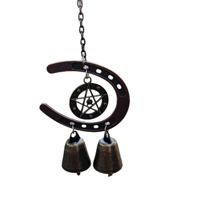 Retro metalni zvončić za vjetar s motivom potkove, kućna i vrtna dekoracija; Materijal: legura; Marka: lixing; Kategorija: zvončić za vjetar; Primjene: dom, vrt