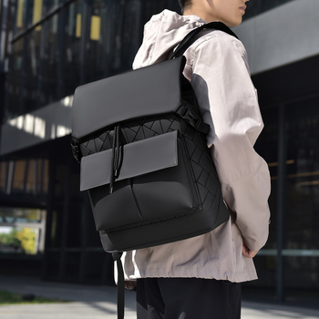 Ανδρικό σακίδιο από Oxford ύφασμα για χαλάρωση και ταξίδια, χωρητικότητα 20–35L, ανθεκτικό στη φθορά, με καμπύλη ιμάντα ώμου