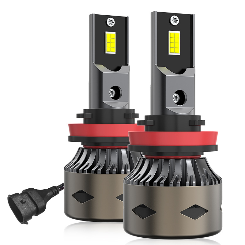 Bec LED pentru farul automobilului, compatibil H7/H11/H4/H1, 35W 12V 5500LM IP68 50000H