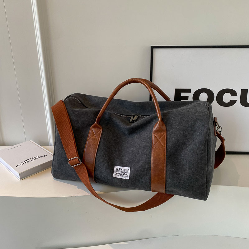 Unisex platnena torba za putovanje, kapacitet 20–35L, poliester podstava, funkcija skladištenja, brend Fenglin Shallow Stream, pogodna za razonodna putovanja