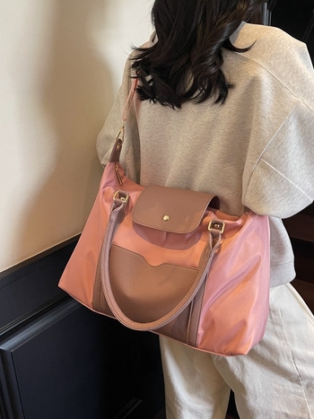 Unisex najlonska putna torba, kapacitet 20–35L, za dnevne vožnje i kratka poslovna putovanja, ulični stil, prtljaga za teretanu/jogu