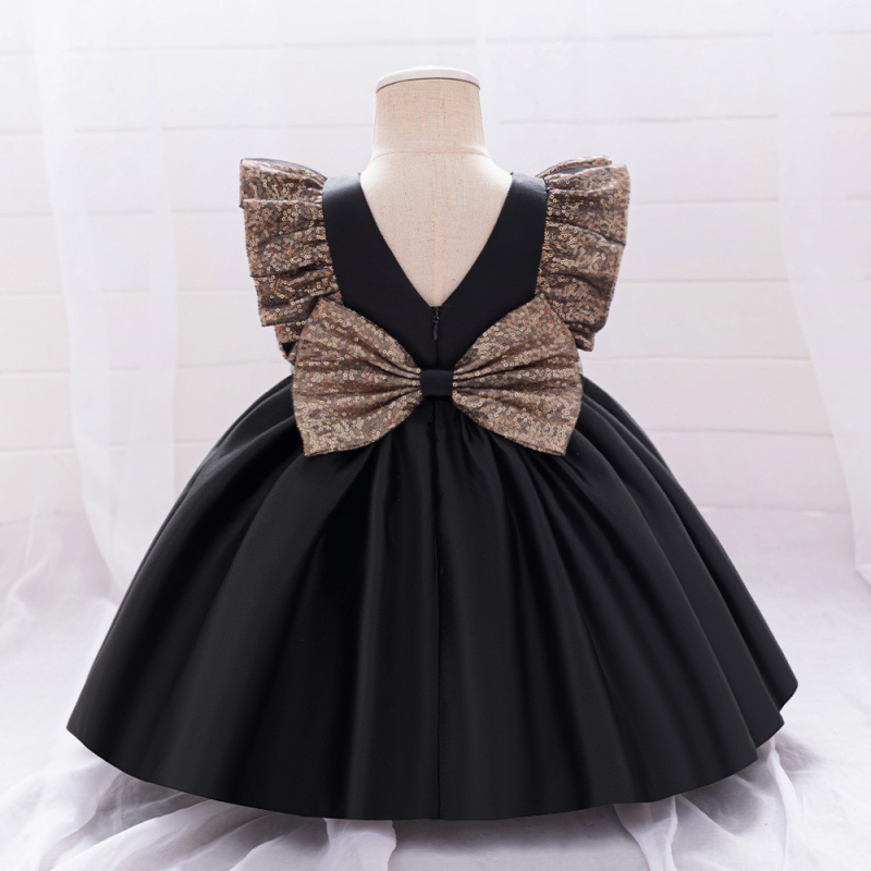 Детска принцеса рокля с принт, полиестер 65% / памук 35%, подплата памук, ензимно пране, лято 2025