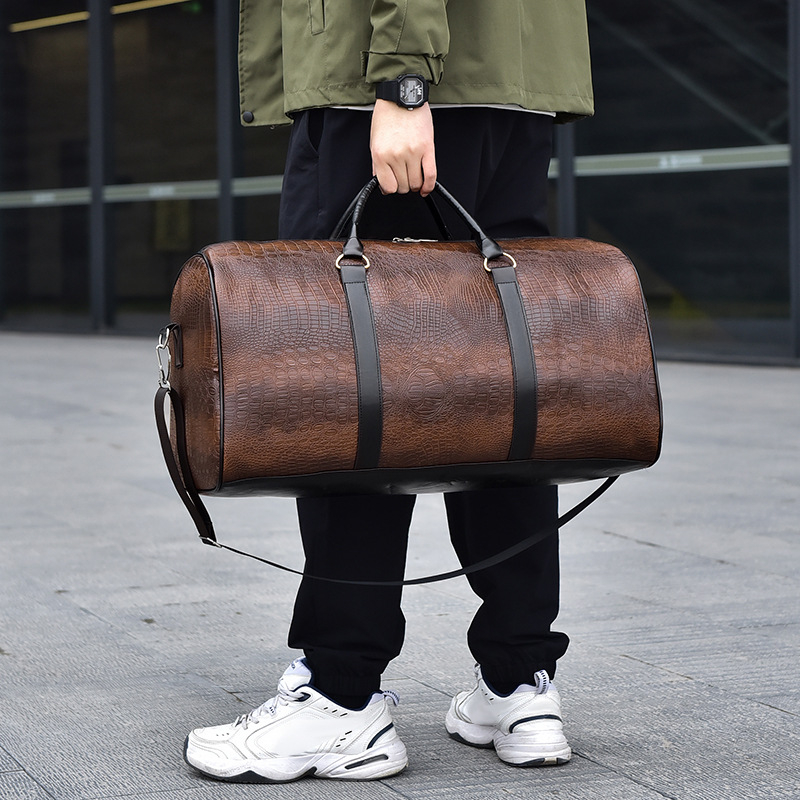 Crossbody putna torba - vodootporna, PU materijal, podstava od poliester, gradski minimalistički stil