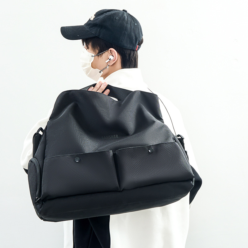 Putna torba s odjeljkom za mokre i suhe cipele, kapacitet 20–35 L, najlon, prozračna