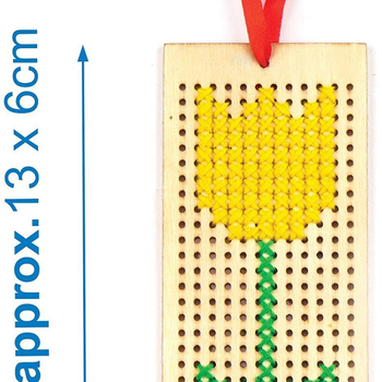 DIY Ξύλινο σετ σελιδοδεικτών με κέντημα σταυρού, Boxwood, Μοντέρνος μινιμαλισμός, για οικιακή χρήση