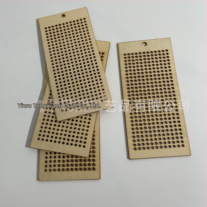 DIY Drevená záložka s krížikovou výšivkou, Boxwood, moderný minimalistický štýl, pre domáce použitie