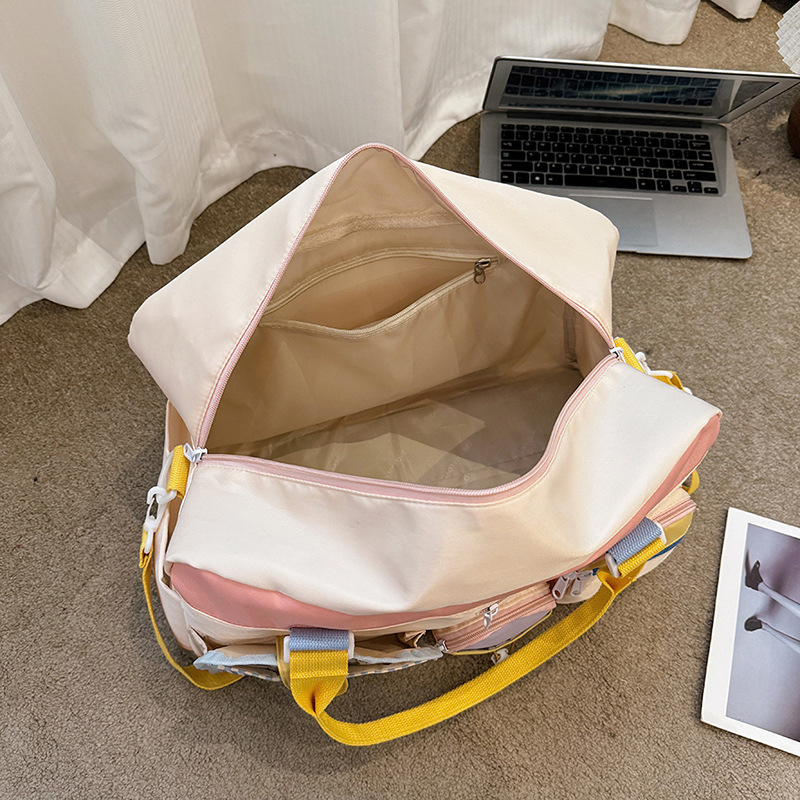 Dopamine prijenosna putna torba za žene, casual street-trend stil, velik kapacitet 20–35L, Oxford platno, vodootporna i izuzetno laka, za slobodno vrijeme putovanja (20–35L, Oxford platno, vodootporna i ultra laka, Street trend, Leisure travel)