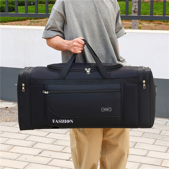 Torba za putovanje velikog kapaciteta, višestruka, unisex, gradski minimalistički stil, 36–55L, Oxford tkanina