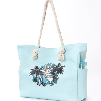 Platnena torba, horizontalni kvadratni oblik, otvoreni vrh, unutarnja džep za telefon, dvostruki remen