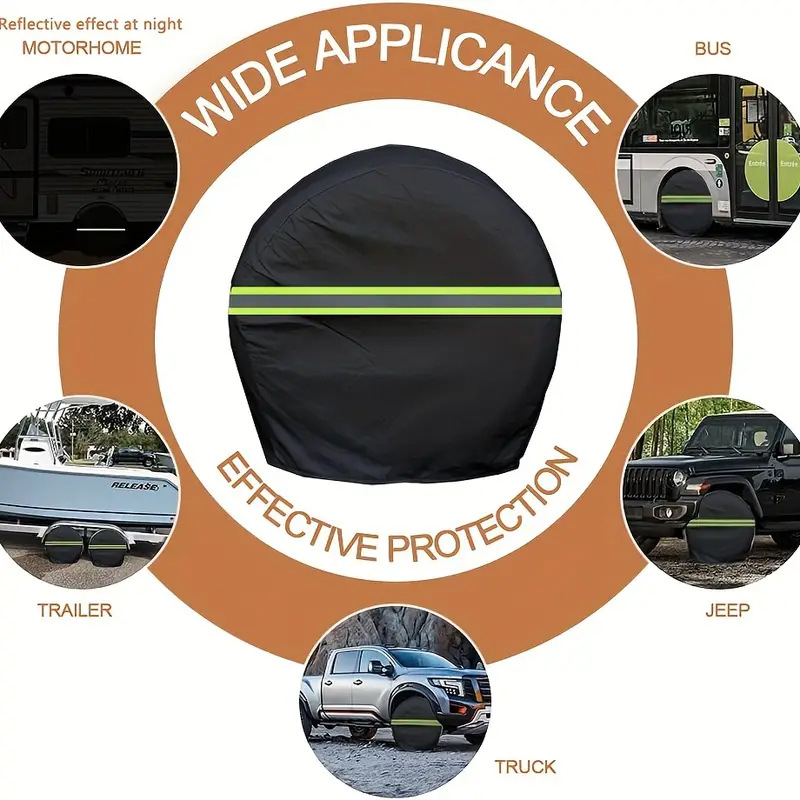 Калъф за колело за RV и автомобили — Oxford плат, марка A smooth road