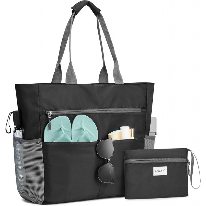 Plaža ručna torba – poliester, vodootporna, otporna na pijesak, sklopiva, velikog kapaciteta, prijenosna