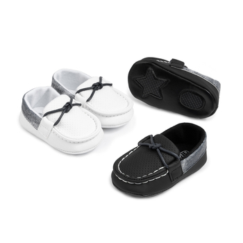 Casual παπούτσια για νήπια, unisex, αναπνεύσιμο επάνω από τεχνητό PU, αντιολισθητική μαλακή σόλα, εσωτερική χρήση, 12–36 μηνών