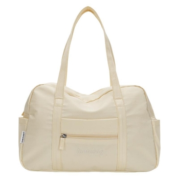 Tote torba u ulicnom stilu, najlon materijal, zatvarač na zip, džep za mobitel