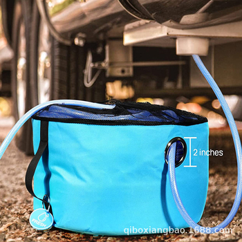 Τσάντα αποθήκευσης σωλήνα RV, πτυσσόμενη τριμελής τσάντα ταξιδίου αποθήκευσης, εύκολη στη μεταφορά (Υλικό: πολυουρεθάνη; Σχήμα: κυλινδρικό; Πολυλειτουργική; Κατάλληλο για ταξίδια; Συσκευασία: 20 τεμ.)