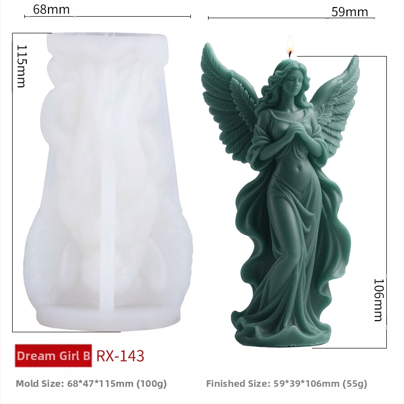 Nolape silikónová forma na sviečky, nepravidelný tvar, DIY difúzny kameň