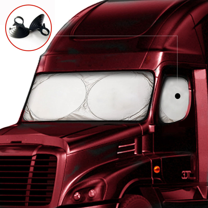 Kamionski panel za zaštitu od sunca s ljepilnim ugradom, materijal srebrna traka, opća kompatibilnost, težina 0,52 kg