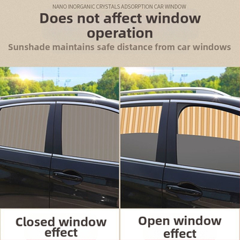 Magnetinės galinės automobilių langų užuolaidos – universali tinka, storas nepermatomas poliesteris, saulės apsauga, šilumos izoliacija, privatumas, pritaikomi