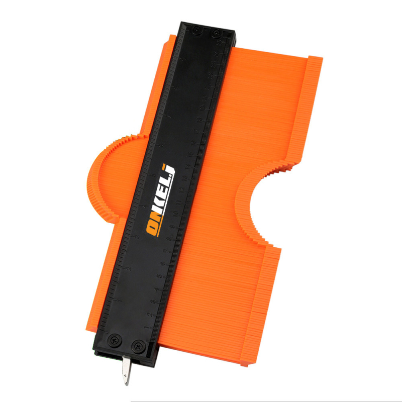 Контурен профилиращ измервател за неравни форми, ABS пластмаса, измерване на радиус, за дървообработване