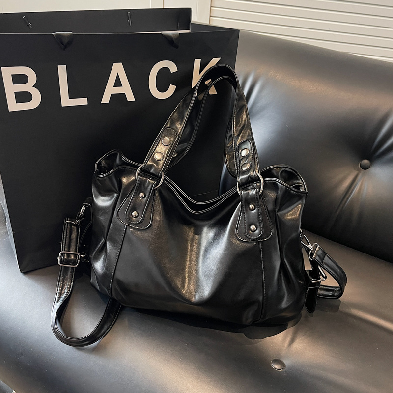 Torba Tote velikog kapaciteta, PU koža, podstava od poliestera, zatvaranje na zip, skriveni džep sa zipom