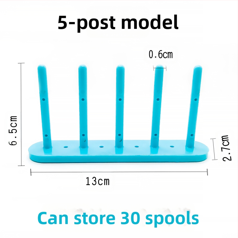 Magnetický stojan na cievky pre šijacie stroje - bez montáže, jednoduché skladovanie