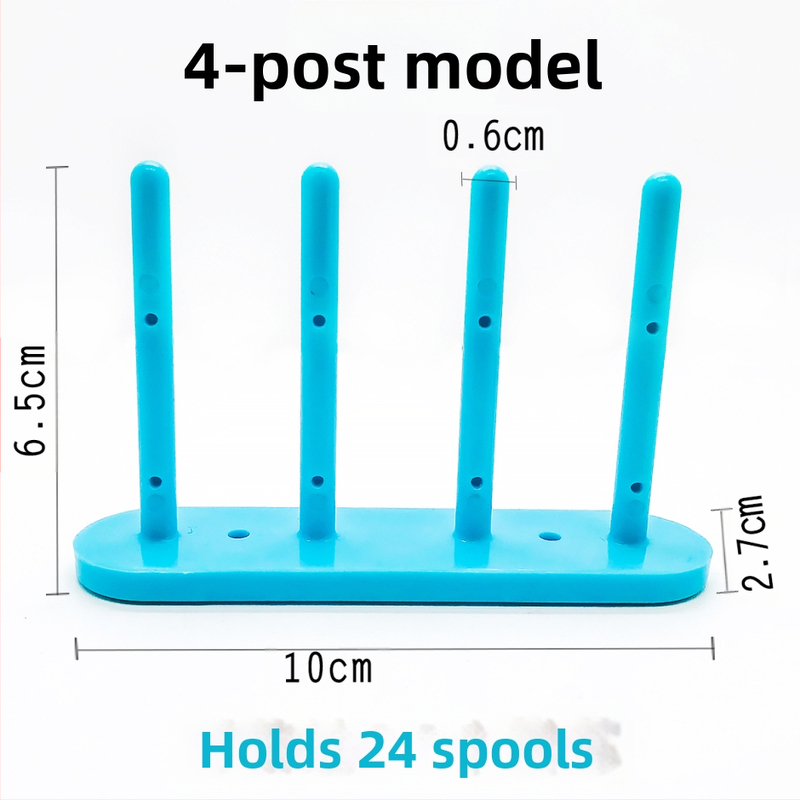 Magnetický stojan na cievky pre šijacie stroje - bez montáže, jednoduché skladovanie