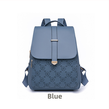 Dámsky batoh z nylonu, jar 2025, kórejský štýl, zapínanie na zips, vnútorné vrecká (zipsové vrecko, vrecko na telefón)