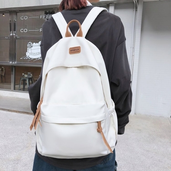 Ruksak – korejskog stila, unisex, pamuk, 20–35L, smanjuje teret, za svakodnevnu uporabu