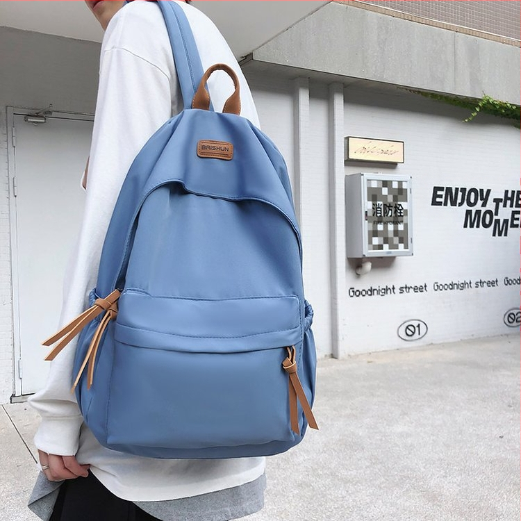 Batoh – kórejský štýl, unisex, bavlna, 20–35 L, znižuje zaťaženie, na každodenné použitie