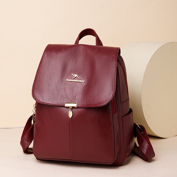 PU ruksak sa zatvaračem, mekana konstrukcija, unutarnja džep, za rekreacijska putovanja, proljeće 2025