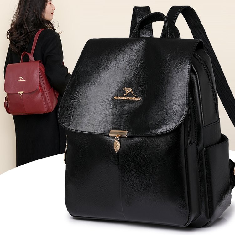 PU ruksak sa zatvaračem, mekana konstrukcija, unutarnja džep, za rekreacijska putovanja, proljeće 2025