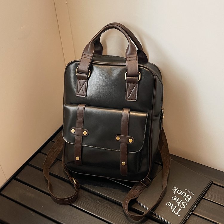 Unisex nylon ruksak s geometrijskim uzorkom, kompatibilan s 14-inčnim prijenosnikom, kapacitet ispod 20 L, ulični stil, dnevni ruksak