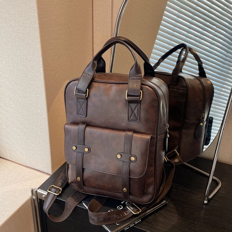 Unisex nylon ruksak s geometrijskim uzorkom, kompatibilan s 14-inčnim prijenosnikom, kapacitet ispod 20 L, ulični stil, dnevni ruksak