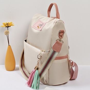 Ženski ruksak za outdoor — Najlon, Vodootporan, Zatvarač, ID džep, Velika kapaciteta