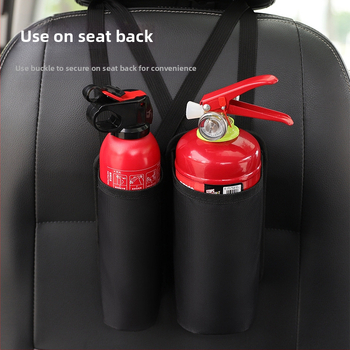 Τσάντα αποθήκευσης πυροσβεστήρα αυτοκινήτου για το πορτμπαγκάζ; Oxford ύφασμα; αδιάβροχη; αντίσταση σε συμπίεση; με λαβή