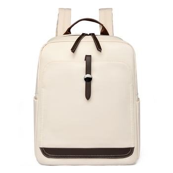 Utcai trend hátizsák, könnyű utazáshoz, cipzáras zárás, belső cipzáras zseb, poliészter bélés