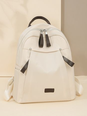 Ruksak u urbanom minimalističkom stilu, Oxford tkanina, zatvaranje na zip, unutarnji pretinci: pretinac sa zipom i pretinac za mobitel, podstava od tkanine